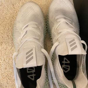 Alpha edge 4d white mens